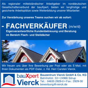 Stellenangebot Fachverkäufer