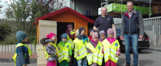 Ein Spielhaus für den Kindergarten „Sørup Børnehave“