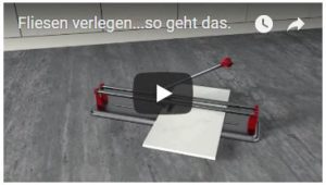 Video Fliesen verlegen