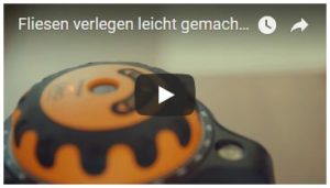 Video Fliesen verlegen leicht gemacht mit GeoSpider